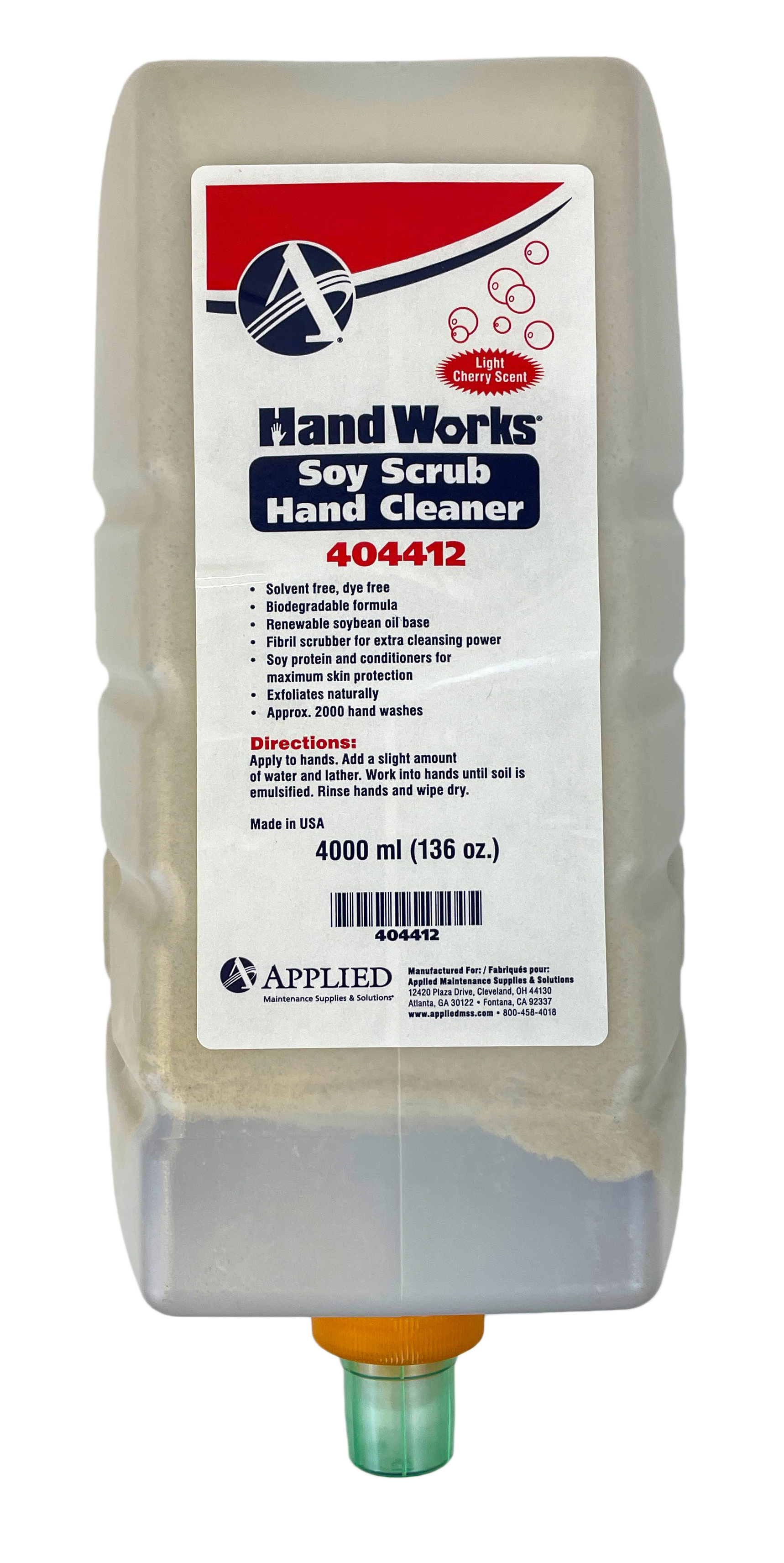 HandWorks SoyScrub Cherry Hand Cleaner